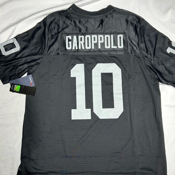 NFL Other - Las Vegas Raiders Garoppolo Vapor Jersey mens Size L Black NWT‎